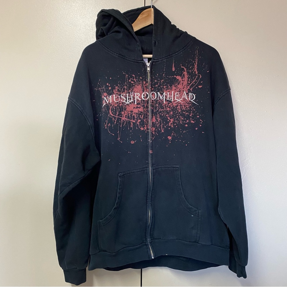MUSHROOMHEAD BAND ZIP UP HOODIE SWEATER XL OFFICIAL MERCH HEAVY METAL